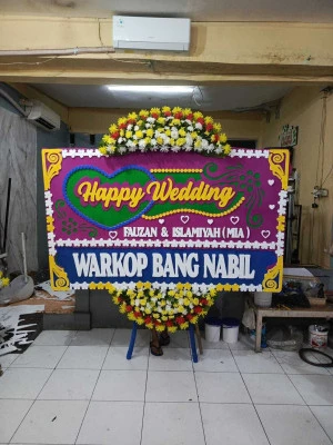 Papan Bunga di Batujaya