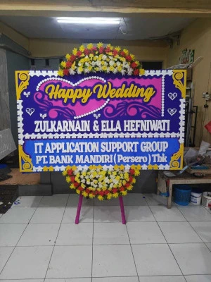 Papan Bunga di Batujaya